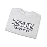 Lightning Fastpitch Unisex Heavy Blend™ Crewneck Sweatshirt
