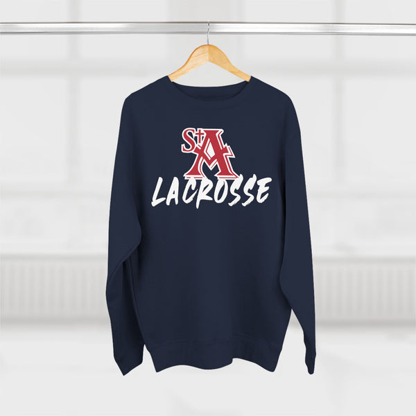 St. Ambrose LAX Unisex Premium Crewneck Sweatshirt