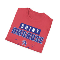 Copy of St. Ambrose Football Unisex Tri-Blend Crew Tee