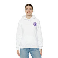 Volleyball Mom Era Purple Unisex Heavy Blend™ Hooded Sweatshirt