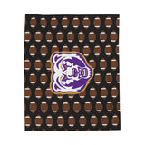 Bears Football Velveteen Plush Blanket