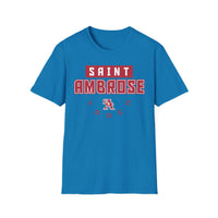 Copy of St. Ambrose Football Unisex Tri-Blend Crew Tee