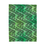 Caliber Repeat Velveteen Plush Blanket