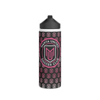 Manta Soccer Stainless Steel Water Bottle, Standard Lid