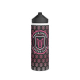 Manta Soccer Stainless Steel Water Bottle, Standard Lid