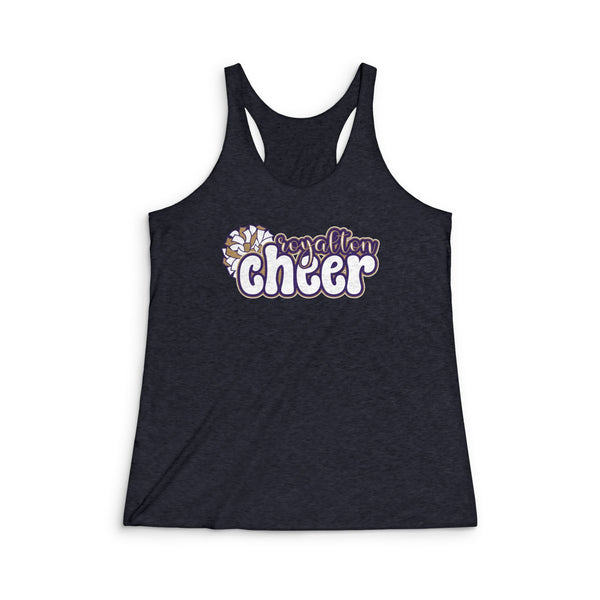 Bears Cheer Women's Tri-Blend Racerback Tank
