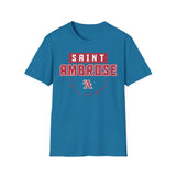 St. Ambrose Volleyball Unisex Tri-Blend Crew Tee