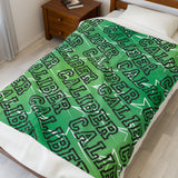 Caliber Repeat Velveteen Plush Blanket