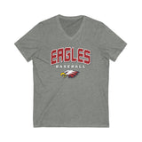 Eagles Baseball V-neck Unisex Jersey Short Sleeve