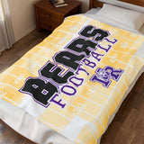 NR Football Velveteen Plush Blanket