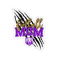 Football Mom CAR DECAL Water Resistant Die-Cut Sticker