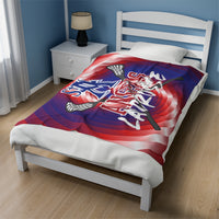 St. Ambrose LAX Velveteen Plush Blanket