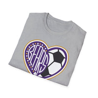 Bears Soccer Heart Unisex Softstyle T-Shirt