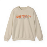 Normandy Script Unisex Heavy Blend™ Crewneck Sweatshirt