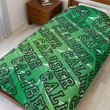 Caliber Repeat Velveteen Plush Blanket