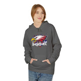 Eagles Splash Baseball Unisex Midweight Softstyle Fleece Hoodie