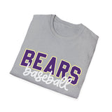 Bears Baseball Unisex Softstyle T-Shirt
