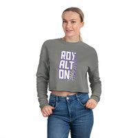 Women's Cropped Bears Basketball Sweatshirt