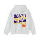 Light Bears Basketball Groovy Unisex Premium Pullover Hoodie