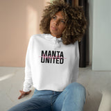 Manta United Soccer Crop Hoodie