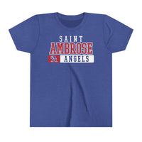 *YOUTH* St. Ambrose Short Sleeve Tee