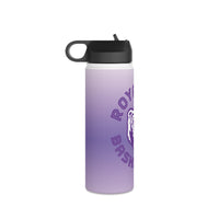 Royalton Basketball Stainless Steel Water Bottle, Standard Lid