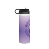 Royalton Basketball Stainless Steel Water Bottle, Standard Lid