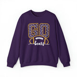 Go Bears NR Football Unisex Heavy Blend™ Crewneck Sweatshirt