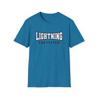 Lightning Fastpitch Unisex Tri-Blend Crew Tee