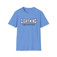 Lightning Fastpitch Unisex Tri-Blend Crew Tee