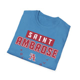 St. Ambrose Volleyball Unisex Tri-Blend Crew Tee