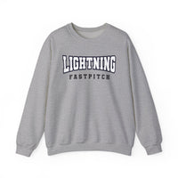 Lightning Fastpitch Unisex Heavy Blend™ Crewneck Sweatshirt