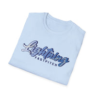 Lightning Fastpitch Unisex Tri-Blend Crew Tee