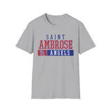 St. Ambrose Unisex Tri-Blend Crew Tee