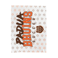 Padua Bruins Soccer Velveteen Plush Blanket