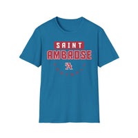 St. Ambrose Football Unisex Tri-Blend Crew Tee