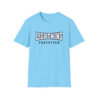 Lightning Fastpitch Unisex Tri-Blend Crew Tee