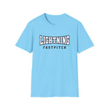 Lightning Fastpitch Unisex Tri-Blend Crew Tee