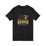 NR Football V-neck Unisex Jersey Short Sleeve
