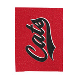 Cats Basketball Velveteen Plush Blanket