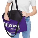 Purple Bears Football Weekender Tote Bag