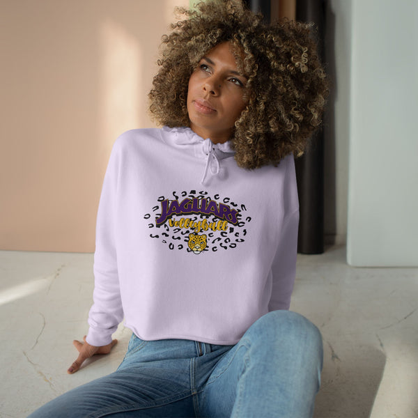 Jaguars Volleyball Crop Hoodie