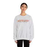 Normandy Script Unisex Heavy Blend™ Crewneck Sweatshirt