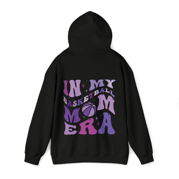 Basketball Mom Era Purple Unisex Heavy Blend™ Hooded Sweatshirt