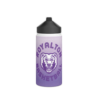Royalton Basketball Stainless Steel Water Bottle, Standard Lid