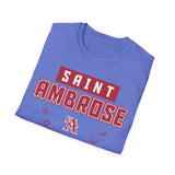 St. Ambrose Football Unisex Tri-Blend Crew Tee