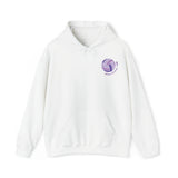 Volleyball Mom Era Purple Unisex Heavy Blend™ Hooded Sweatshirt