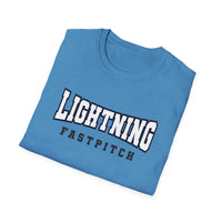Lightning Fastpitch Unisex Tri-Blend Crew Tee