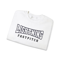 Lightning Fastpitch Unisex Heavy Blend™ Crewneck Sweatshirt