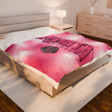 Manta Soccer Velveteen Plush Blanket